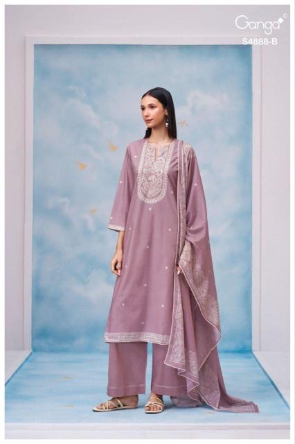 Ganga driyara 4888 cotton dress material wholesaler on fb